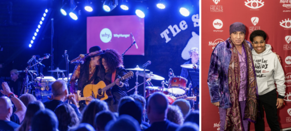 L: Marc Ribler & Yola - Photo Credit: Andrew Wolff 
R: Stevie Van Zandt & Jenique Jones (WhyHunger) - Photo Credit: Teresa Pyskaty for WhyHunger